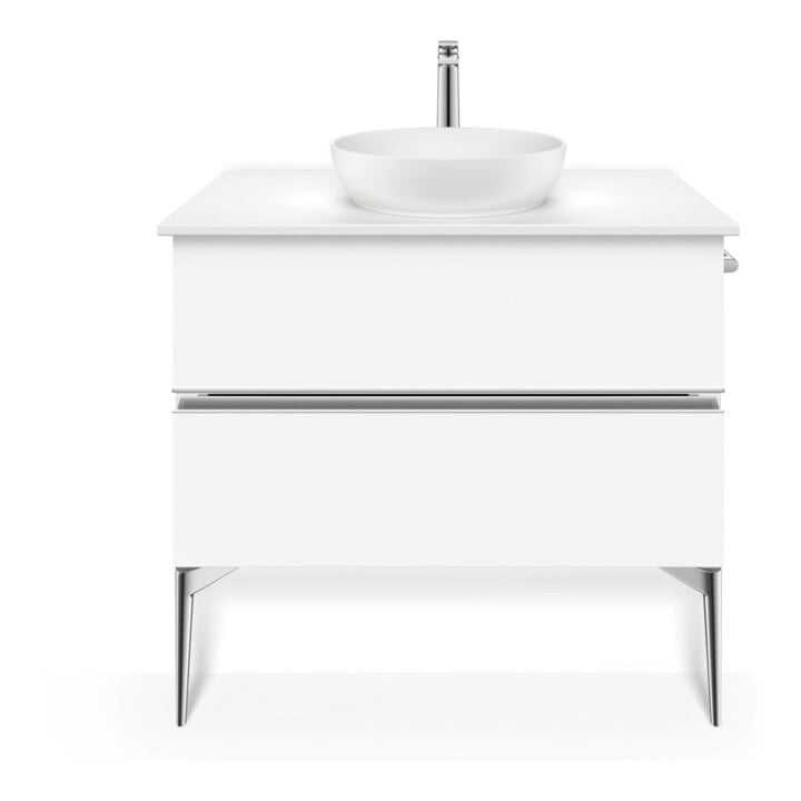 Duravit Mitigeur lavabo Tulum XL bec 155 mm, sans vidage, chrome