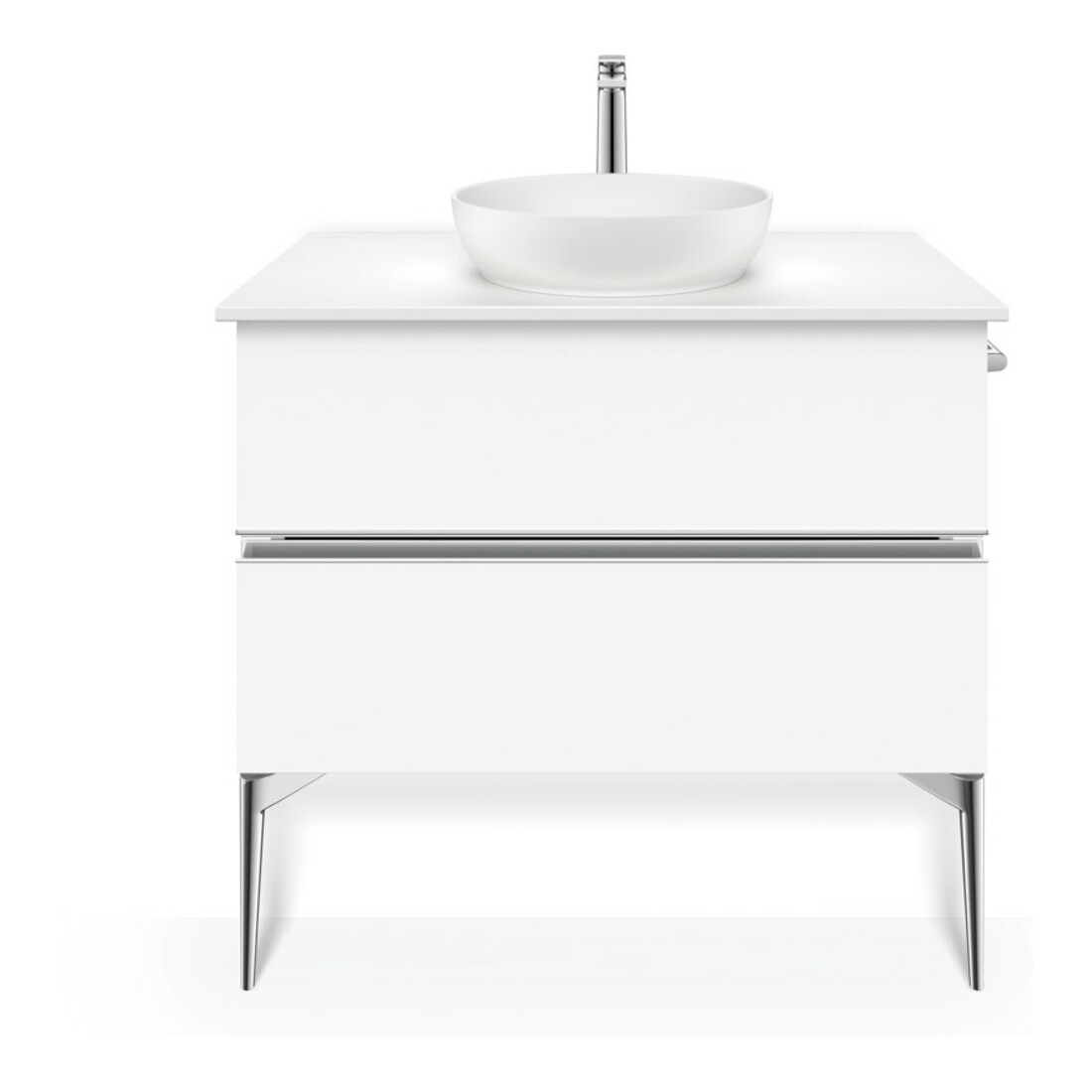 Duravit Mitigeur lavabo Tulum XL bec 155 mm, sans vidage, chrome