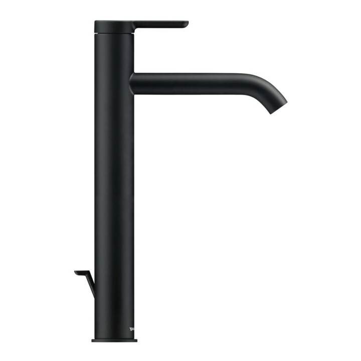Duravit Mitigeur lavabo XL C.1 bec 166 mm, avec vidage à tirette, noir mat