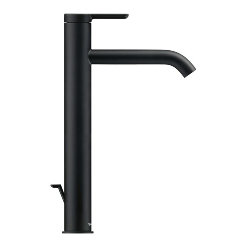 Duravit Mitigeur lavabo XL C.1 bec 166 mm, avec vidage à tirette, noir mat