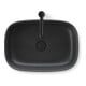 Duravit Mitigeur lavabo XL C.1 bec 166 mm, sans garniture vidage, noir mat