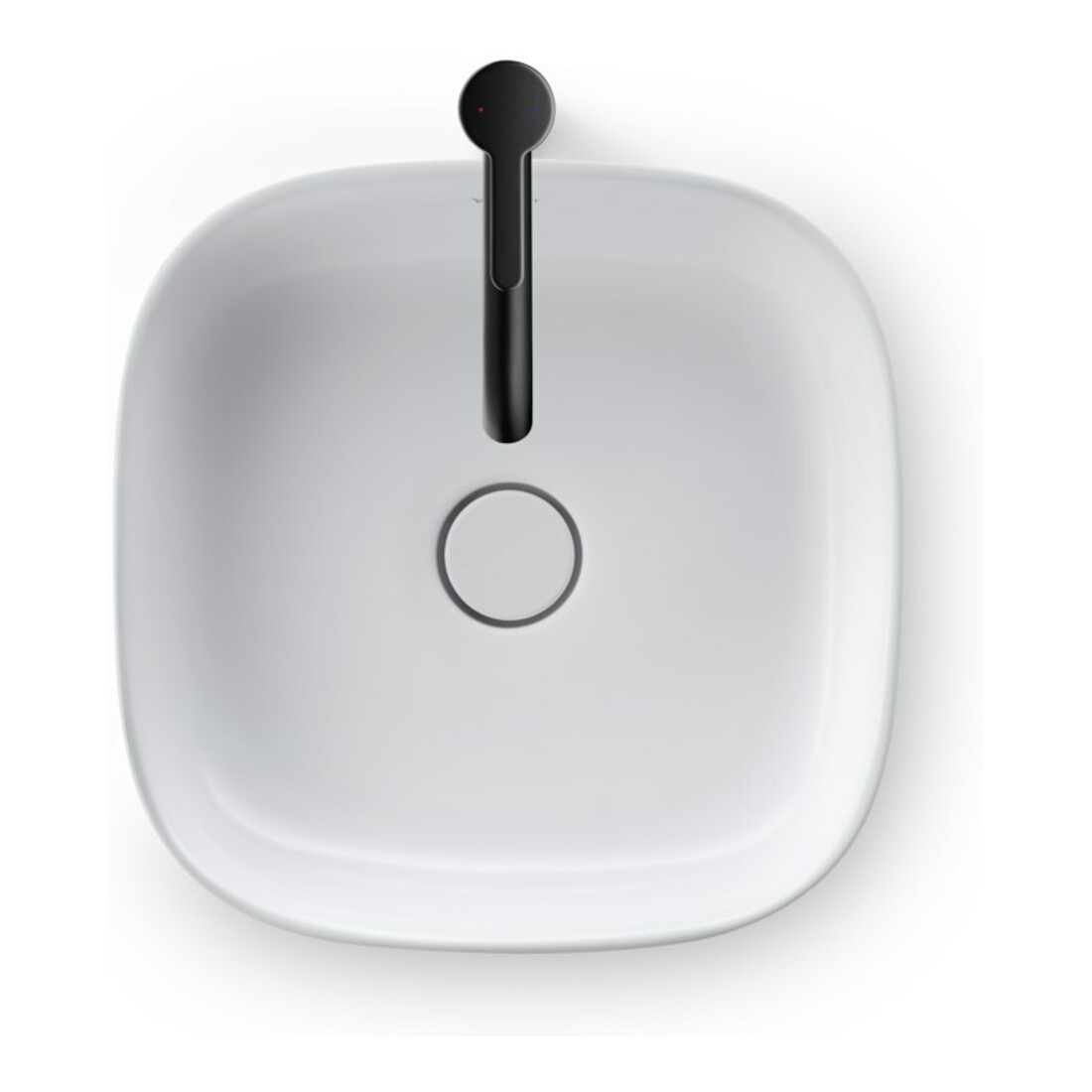 Duravit Mitigeur lavabo XL C.1 bec 166 mm, sans garniture vidage, noir mat