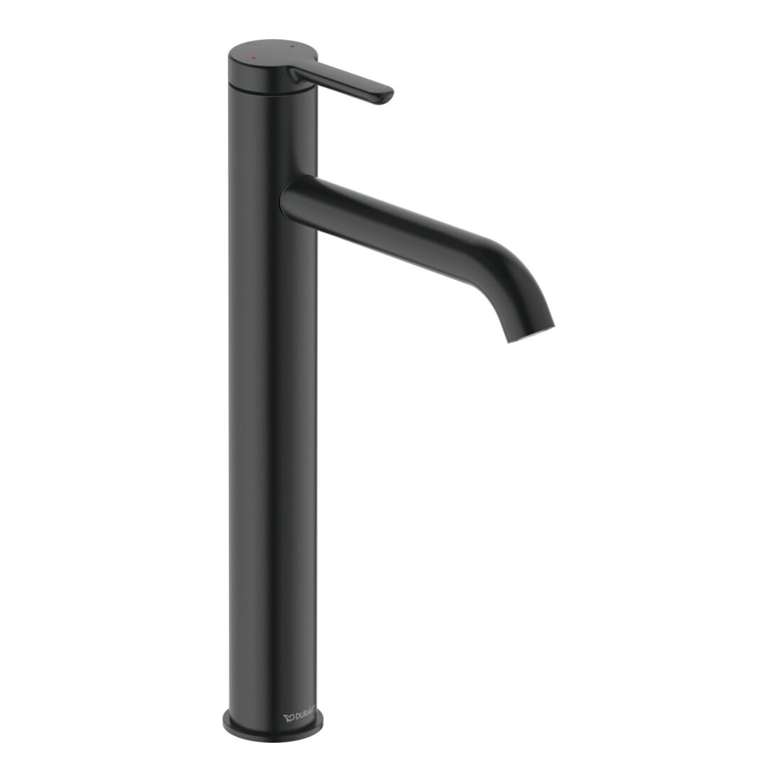 Duravit Mitigeur lavabo XL C.1 bec 166 mm, sans garniture vidage, noir mat