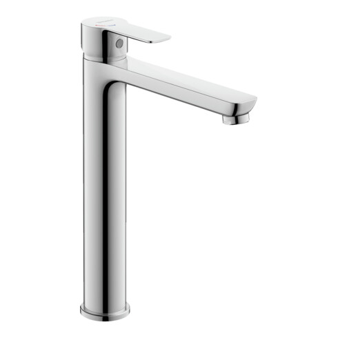 Duravit Mitigeur lavabo XL Fresh + -Flow D-Code, bec 180 mm, chrome