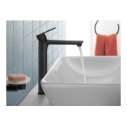 Duravit Mitigeur lavabo XL Fresh + -Flow D-Code Déport 180 mm, noir mat-2