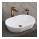 Duravit Mitigeur lavabo XL Wave A 176 mm, sans tirette, bronze brossé