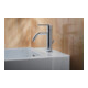 Duravit Mitigeur mono-commande Balcoon pour bidet, bec 119 mm, avec garniture vidage, chrome brillant