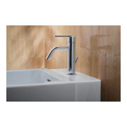 Duravit Mitigeur mono-commande Balcoon pour bidet, bec 119 mm, avec garniture vidage, chrome brillant-2