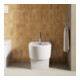 Duravit Mitigeur mono-commande Balcoon pour bidet, bec 119 mm, avec garniture vidage, chrome brillant