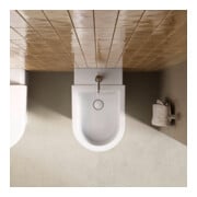 Duravit Mitigeur mono-commande Balcoon pour bidet, bec 119 mm, avec garniture vidage, chrome brillant-5