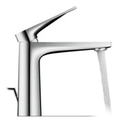 Duravit Mitigeur mono-commande Tulum M Fresh, bec 135 mm, tirette, chrome-3