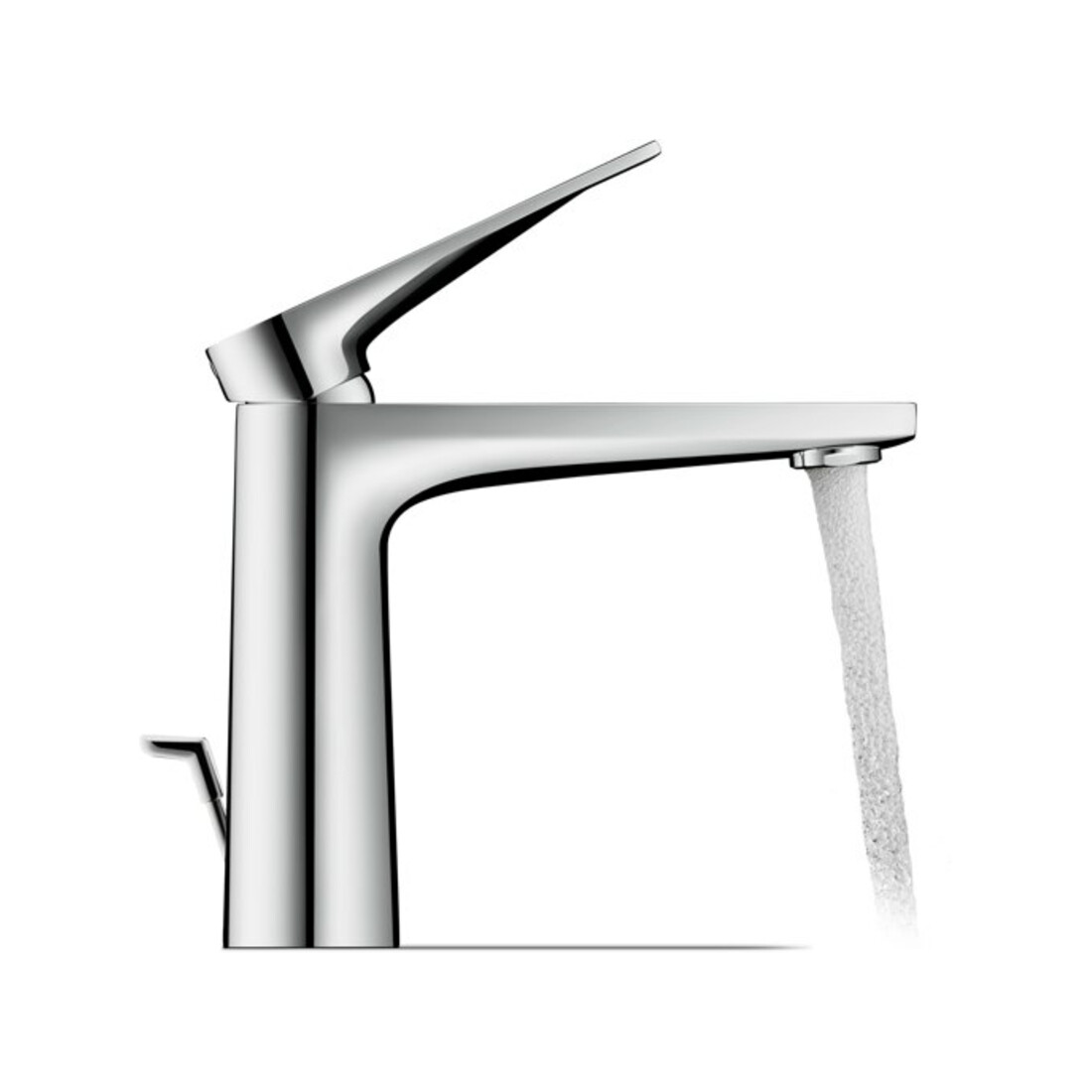 Duravit Mitigeur mono-commande Tulum M Fresh, bec 135 mm, tirette, chrome