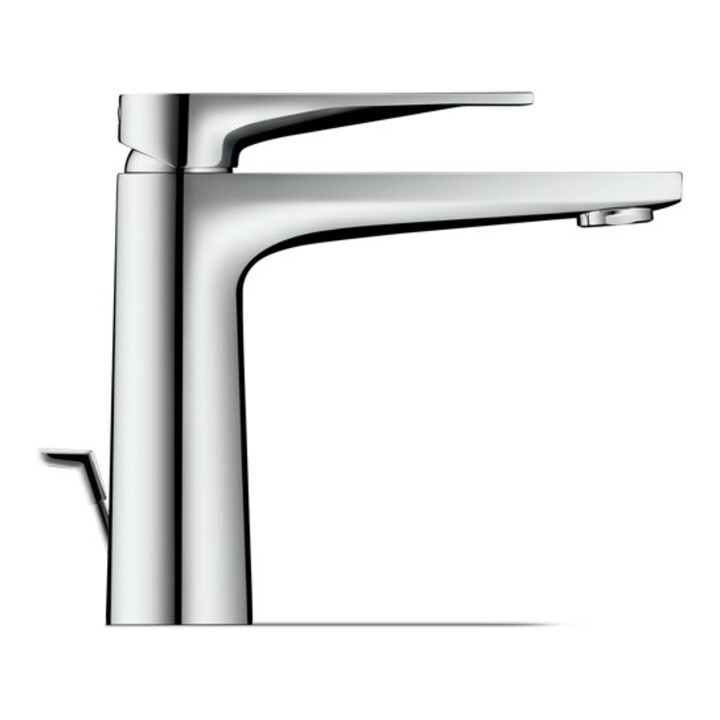 Duravit Mitigeur mono-commande Tulum M Fresh, bec 135 mm, tirette, chrome