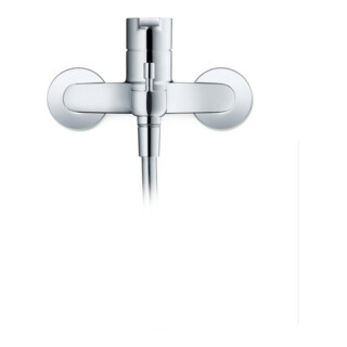 Duravit Mitigeur monocommande B.2 AP pour baignoire, montage mural, chrome