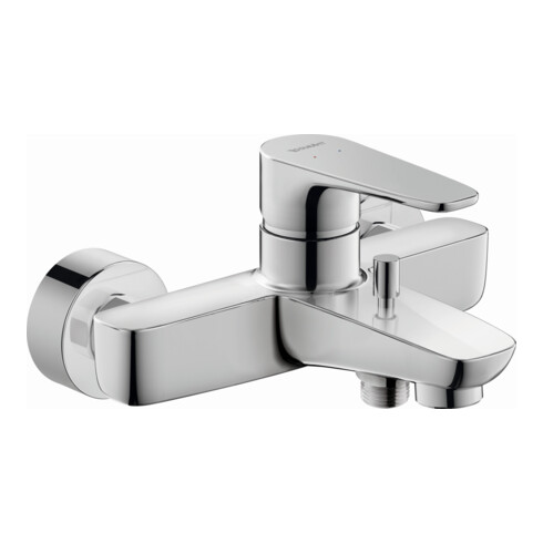 Duravit Mitigeur monocommande baignoire B.1 AP, mural, chrome