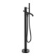 Duravit Mitigeur monocommande baignoire C.1, bec 201 mm, sur pied, noir mat-1