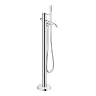 Duravit Mitigeur monocommande baignoire C.1 Déport 201 mm, sur pied, chrome