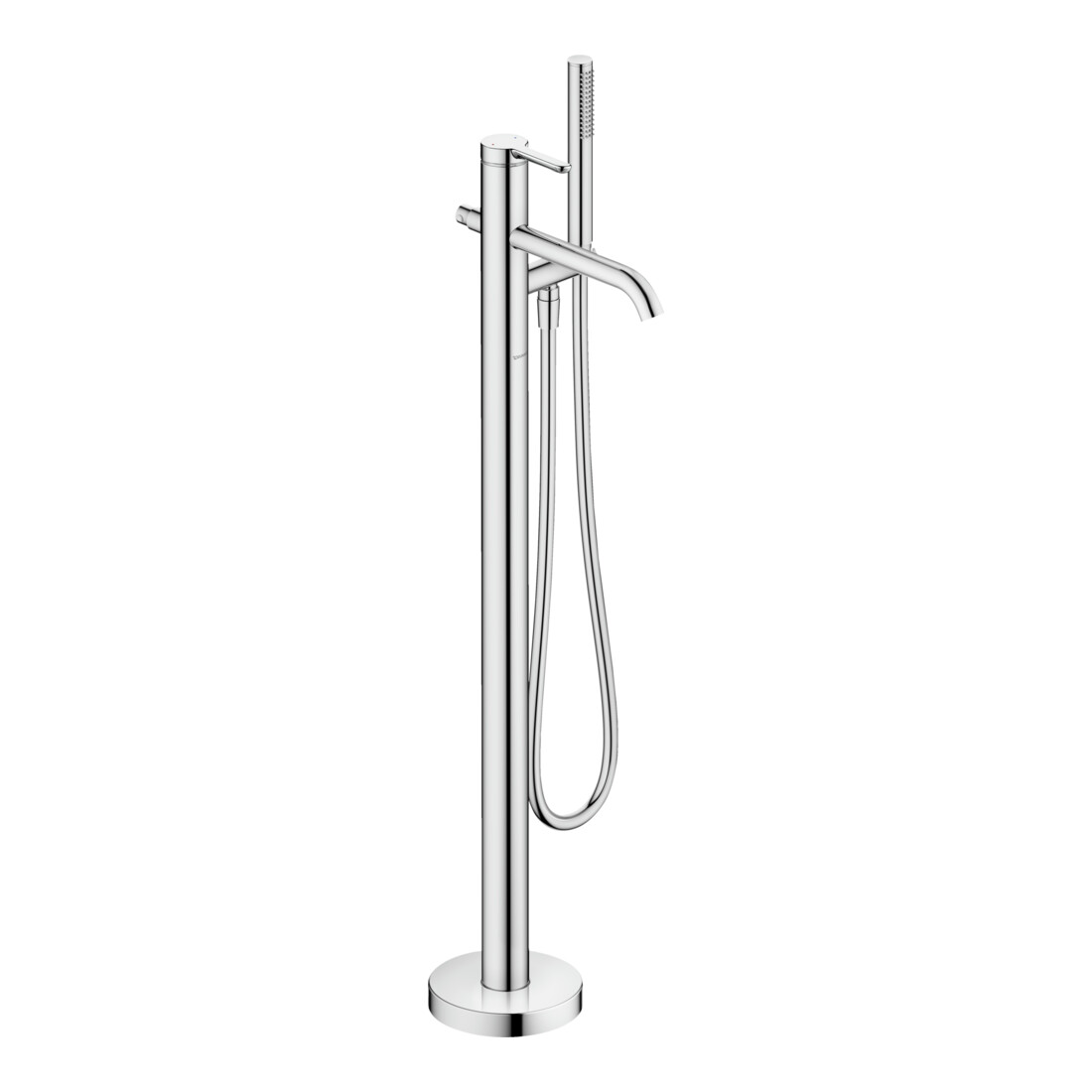 Duravit Mitigeur monocommande baignoire C.1 Déport 201 mm, sur pied, chrome