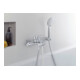 Duravit Mitigeur monocommande baignoire D-Code AP, avec inverseur, céramique, chrome