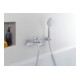 Duravit Mitigeur monocommande baignoire D-Code AP, avec inverseur, céramique, chrome