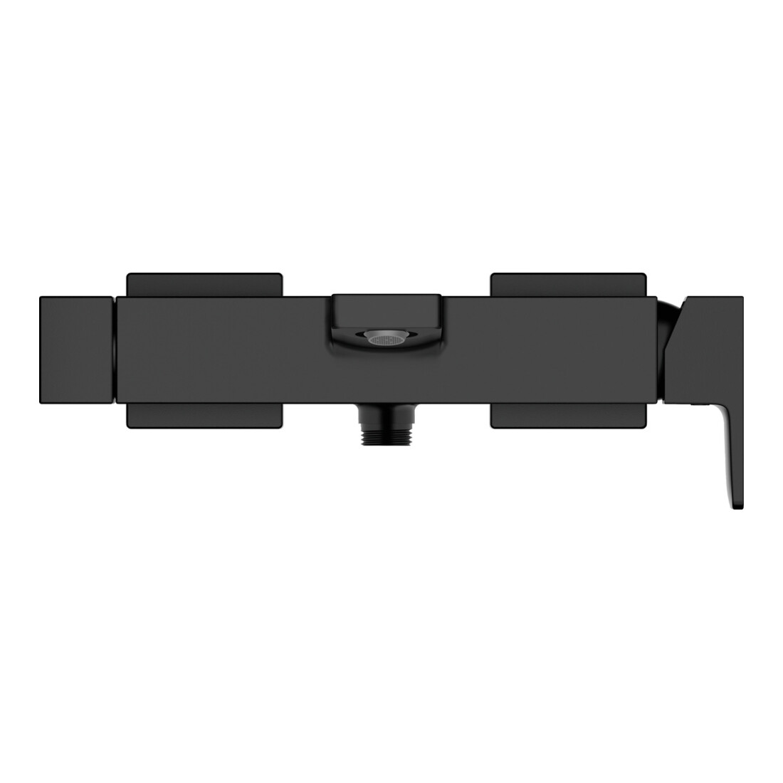 Duravit Mitigeur monocommande baignoire Manhattan AP, montage mural, noir mat