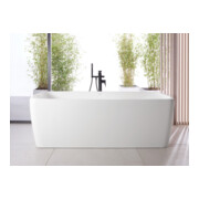 Duravit Mitigeur monocommande baignoire Tulum A 216 mm, chromé, avec inverseur, noir mat-2
