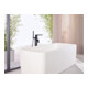 Duravit Mitigeur monocommande baignoire Tulum A 216 mm, chromé, avec inverseur, noir mat