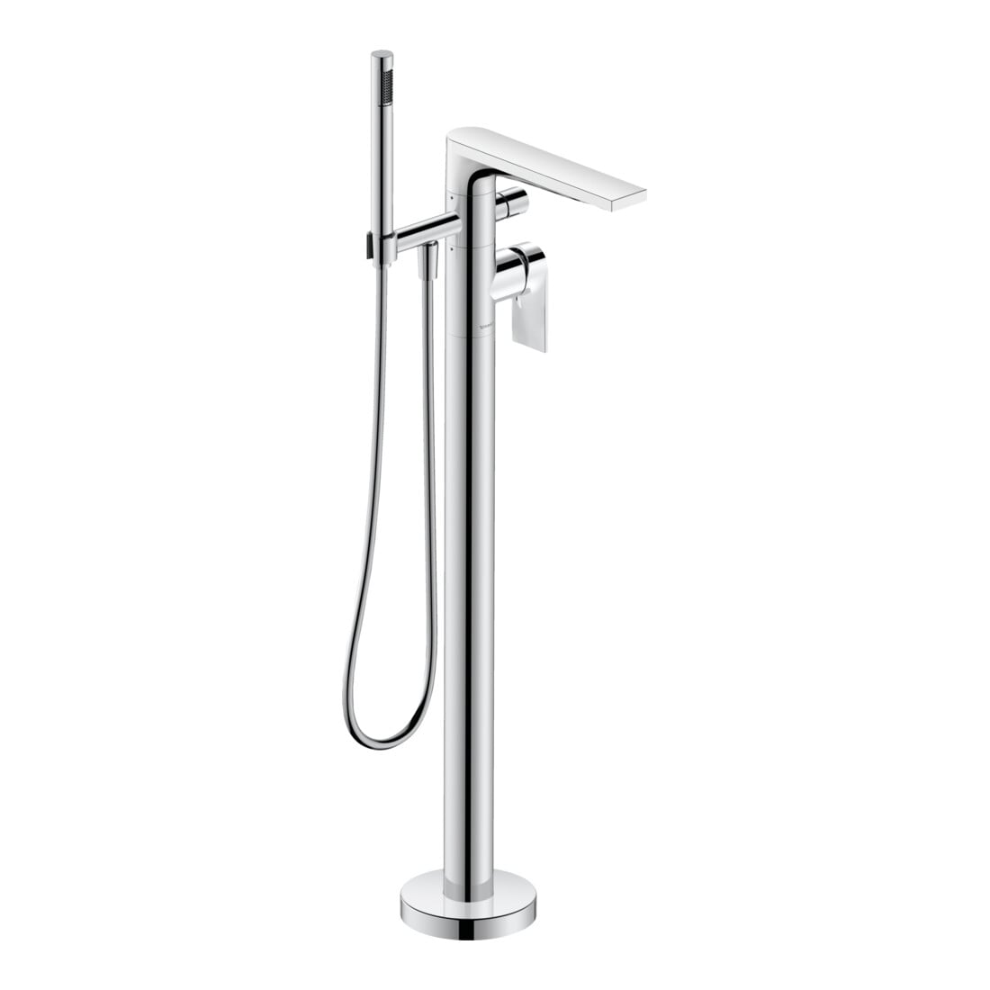 Duravit Mitigeur monocommande baignoire Tulum A 216 mm, sur pied, avec inverseur, chrome
