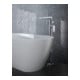 Duravit Mitigeur monocommande baignoire Tulum A 216 mm, sur pied, avec inverseur, chrome