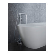 Duravit Mitigeur monocommande baignoire Tulum A 216 mm, sur pied, avec inverseur, chrome-5