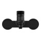 Duravit Mitigeur monocommande baignoire Wave AP, inverseur avec retour automatique, noir mat-2