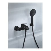 Duravit Mitigeur monocommande baignoire Wave AP, inverseur avec retour automatique, noir mat-4