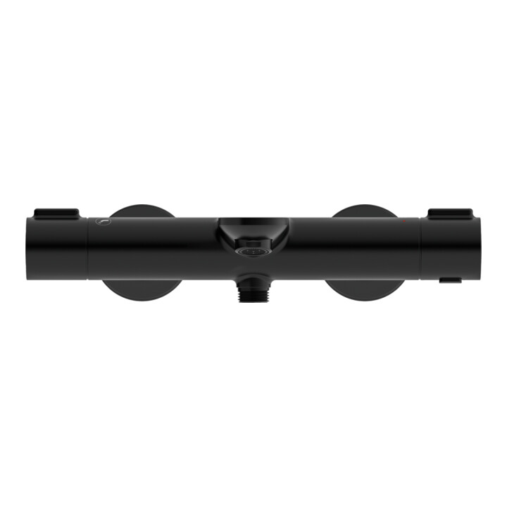 Duravit Mitigeur monocommande baignoire Wave AP, valve de vidage et inverseur, noir mat