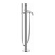Duravit Mitigeur monocommande baignoire White Tulip, bec 200 mm, sur pied, chrome-1