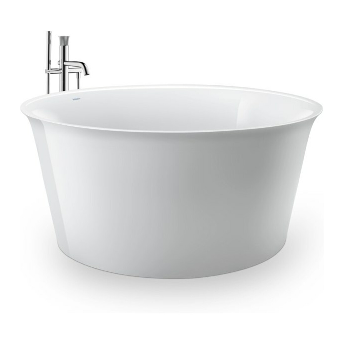 Duravit Mitigeur monocommande baignoire White Tulip, bec 200 mm, sur pied, chrome