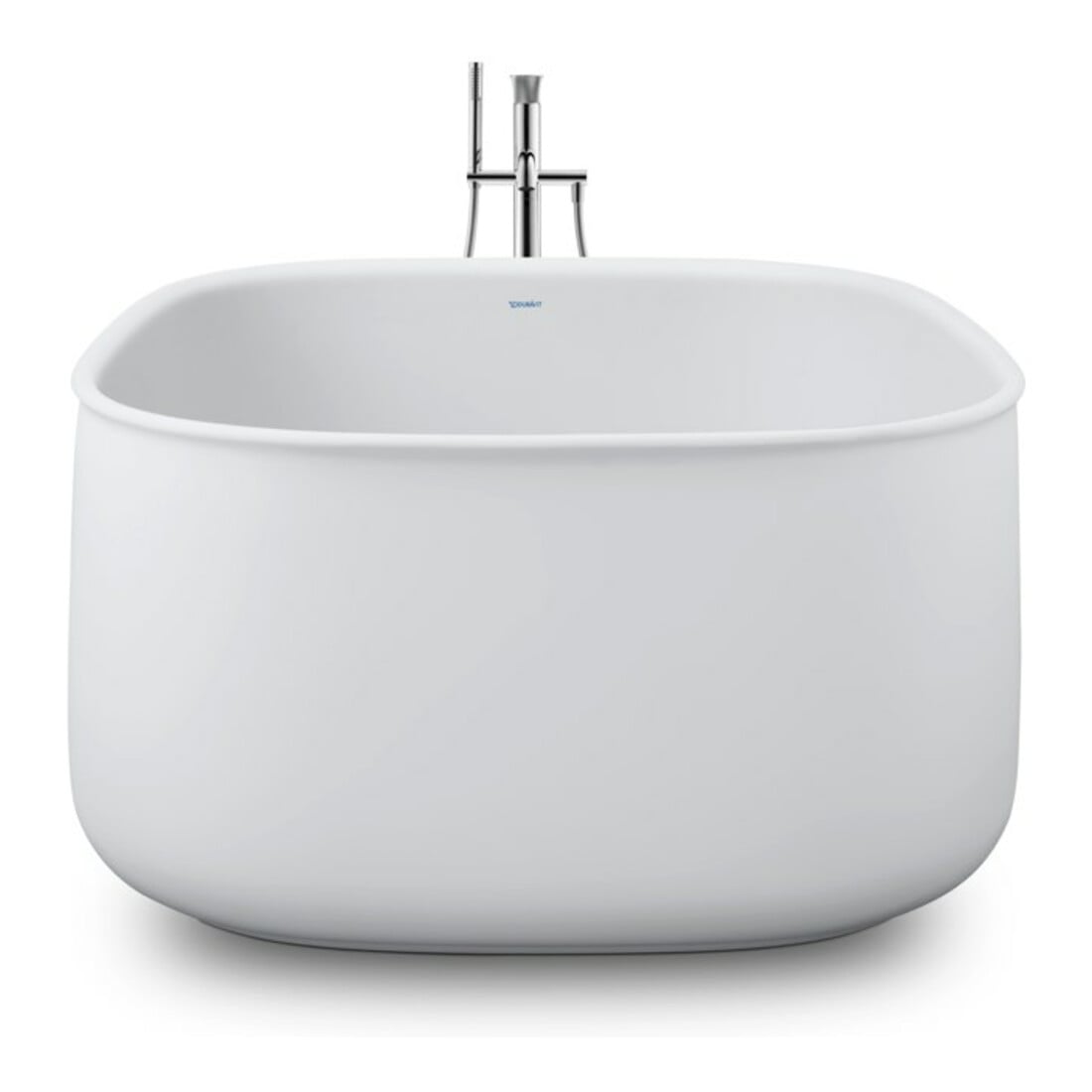 Duravit Mitigeur monocommande baignoire White Tulip, bec 200 mm, sur pied, chrome