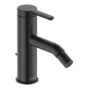 Duravit Mitigeur monocommande bidet C.1, bec 121 mm, vidage à tirette, noir mat