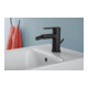 Duravit Mitigeur monocommande bidet D-Code, bec 118 mm, céramique, noir mat