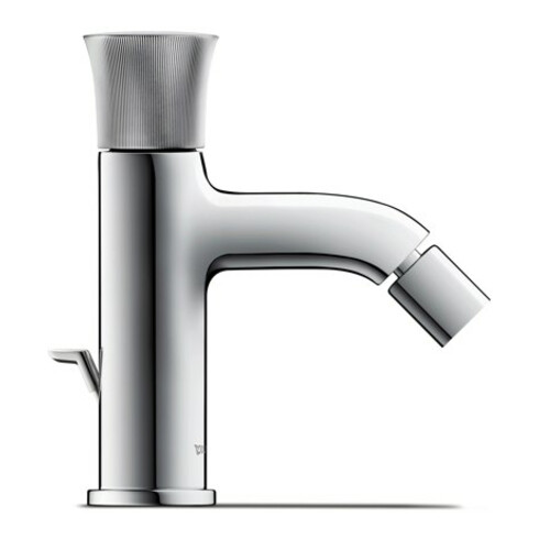 Duravit Mitigeur monocommande bidet White Tulip avec vidage à tirette, sortie 111 mm, chrome