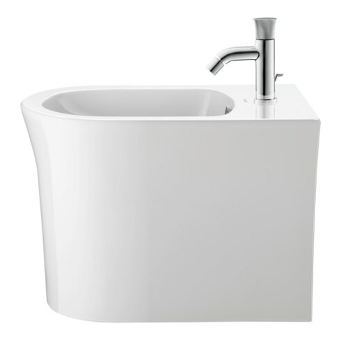 Duravit Mitigeur monocommande bidet White Tulip avec vidage à tirette, sortie 111 mm, chrome