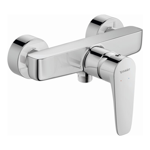 Duravit Mitigeur monocommande de douche B.1 AP, montage mural, chrome