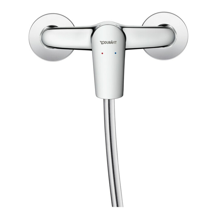 Duravit Mitigeur monocommande douche No. 1 AP, montage mural, chrome