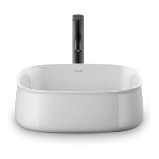 Duravit Mitigeur monocommande L C.1 bec 136 mm, avec vidage à tirette, noir mat