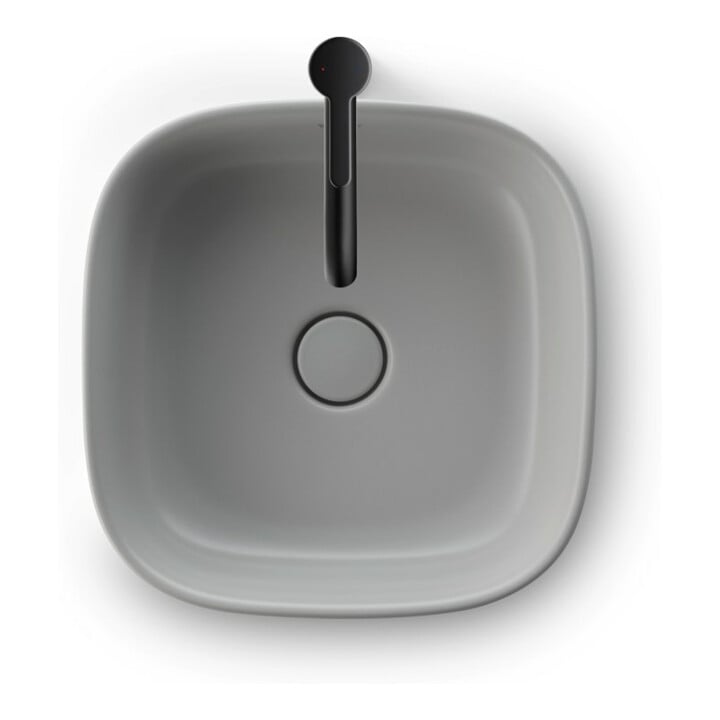 Duravit Mitigeur monocommande L C.1 bec 136 mm, avec vidage à tirette, noir mat