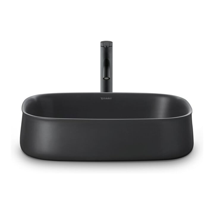 Duravit Mitigeur monocommande L C.1 bec 136 mm, avec vidage à tirette, noir mat