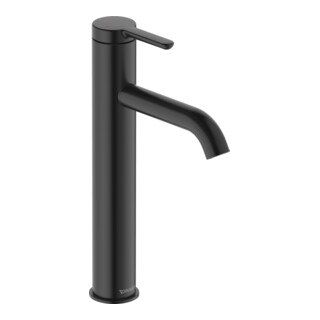 Duravit Mitigeur monocommande L FreshStart + -Flow C.1 Bec 136 mm, sans tirette, noir mat