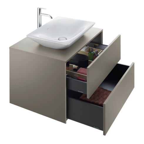 Duravit Mitigeur monocommande lavabo L C.1 Sortie 136mm, sans vidage, chromé