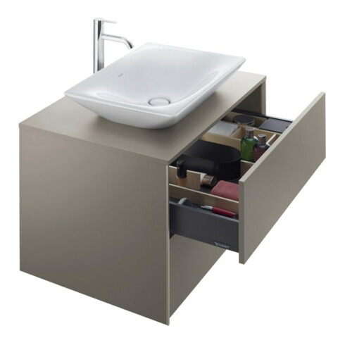 Duravit Mitigeur monocommande lavabo L C.1 Sortie 136mm, sans vidage, chromé