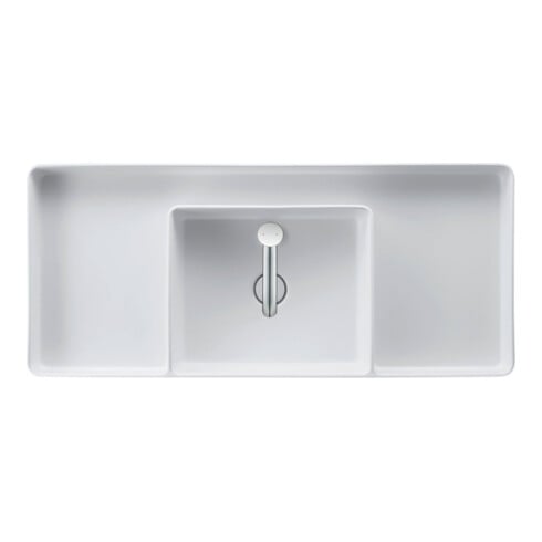 Duravit Mitigeur monocommande lavabo L White Tulip sans vidage, bec 140 mm, chrome