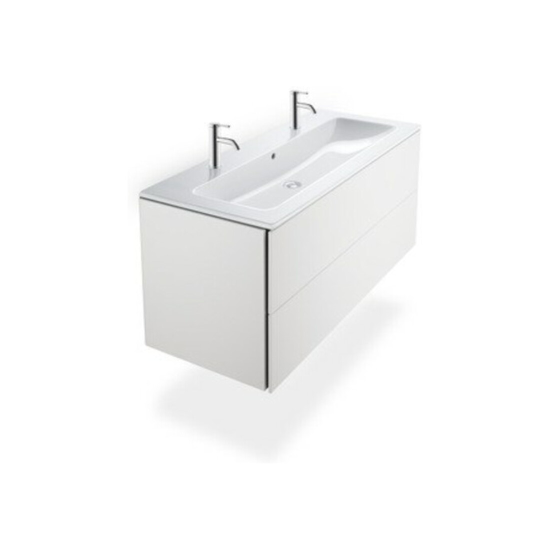 Duravit Mitigeur monocommande lavabo M C.1, bec 113 mm, sans vidage, chrome